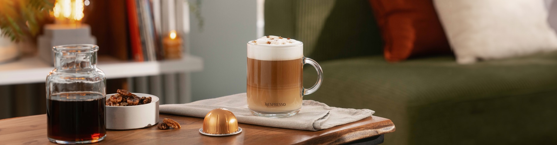 Maple Pecan Latte - Nespresso Recipes